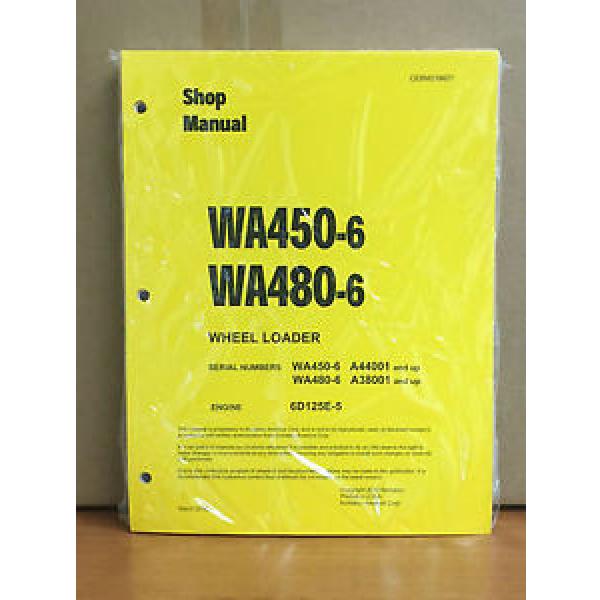 Komatsu Belarus  WA450-6, WA480-6 Wheel Loader Shop Service Repair Manual #1 image