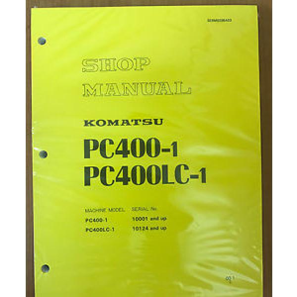 Komatsu Fiji  PC400-1 PC400LC-1 shop manual #1 image