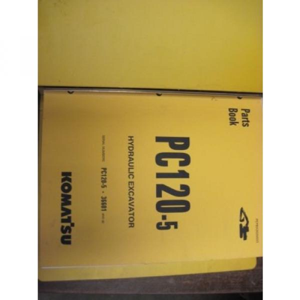 OEM Swaziland  KOMATSU PC120-5 PARTS Catalog Manual Book #2 image