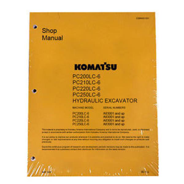 Komatsu Mauritius  Shop PC200-6, 200LC-6, PC210LC-6 Service Manual #1 image
