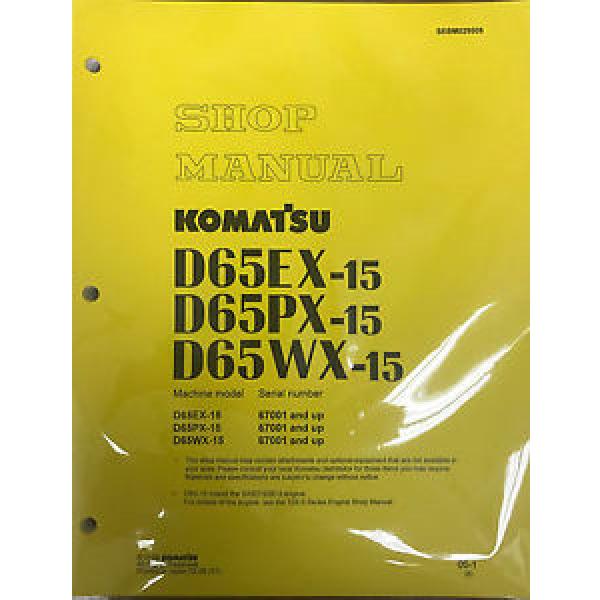 Komatsu Luxembourg  D65EX-15, D65PX-15, D65WX-15 Service Repair Printed Manual #1 image