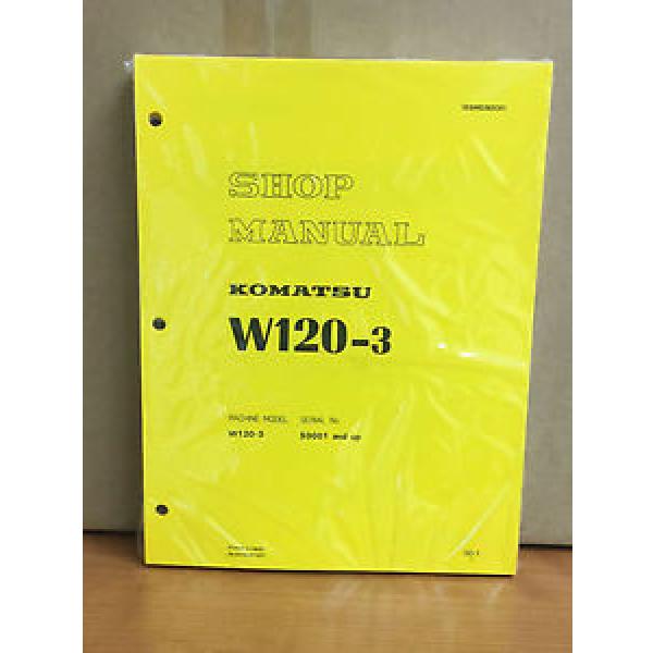 Komatsu United States of America  W120-3 Wheel Loader Shop Service Repair Manual #1 image