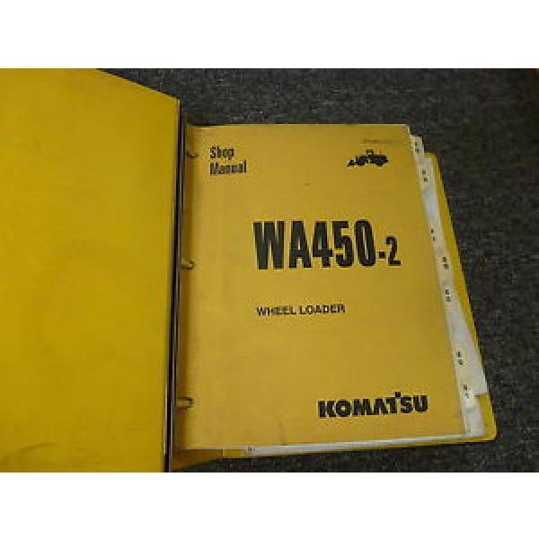 Komatsu Brazil  WA450-2 Wheel Loader Shop Service Repair Manual S/N 25001-Up #1 image