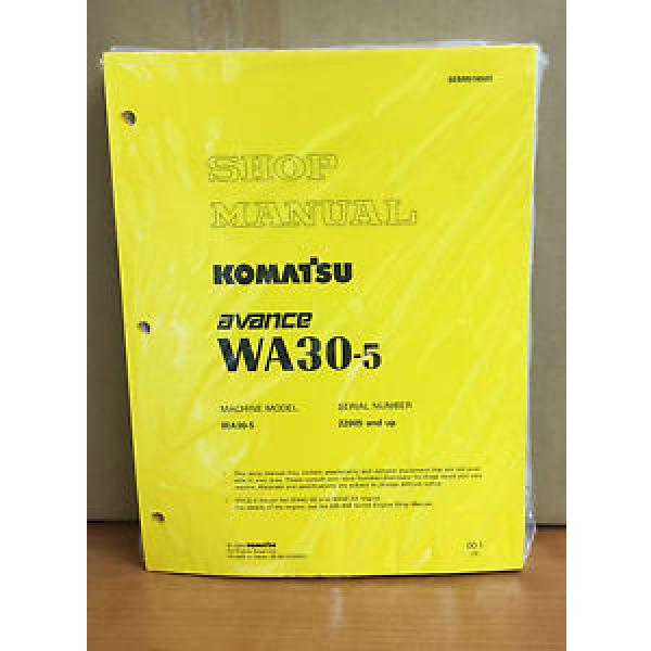 Komatsu Vietnam  WA30-5 Avance Wheel Loader Shop Service Repair Manual #1 image