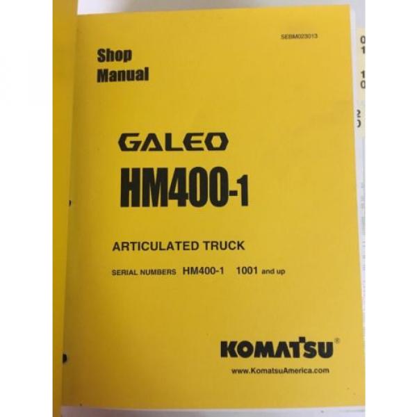 Komatsu Bulgaria  HM400-1 Articulated Truck HM400-1 1001 And Up #3 image