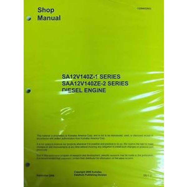 Komatsu Cuinea  SA12V140-1 Series Engine Factory Shop Service Repair Manual #1 image