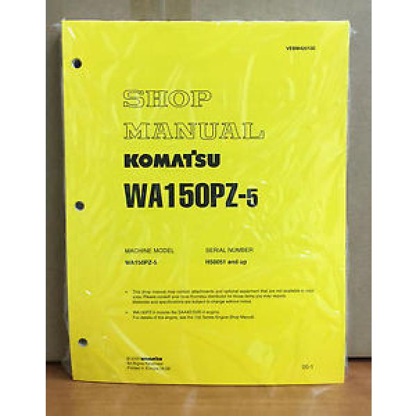Komatsu Costa Rica  WA150PZ-5 Wheel Loader Shop Service Repair Manual #1 image