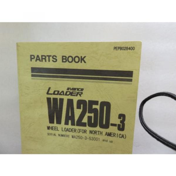 Komatsu Guinea  - WA250-3 - Wheel Loader Parts Book Manual PEPB028400 #2 image