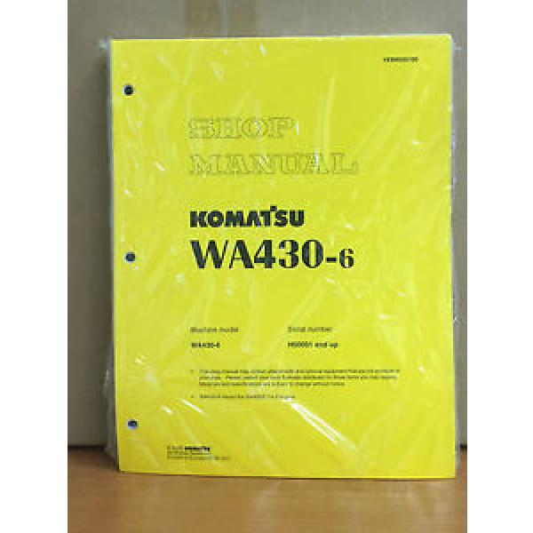 Komatsu Vietnam  WA430-6 Wheel Loader Shop Service Repair Manual #1 image