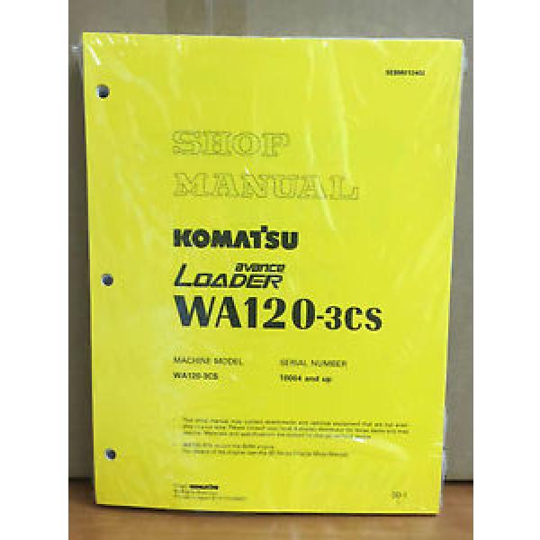 Komatsu Brazil  WA120-3CS Avance Wheel Loader Shop Service Repair Manual #1 image