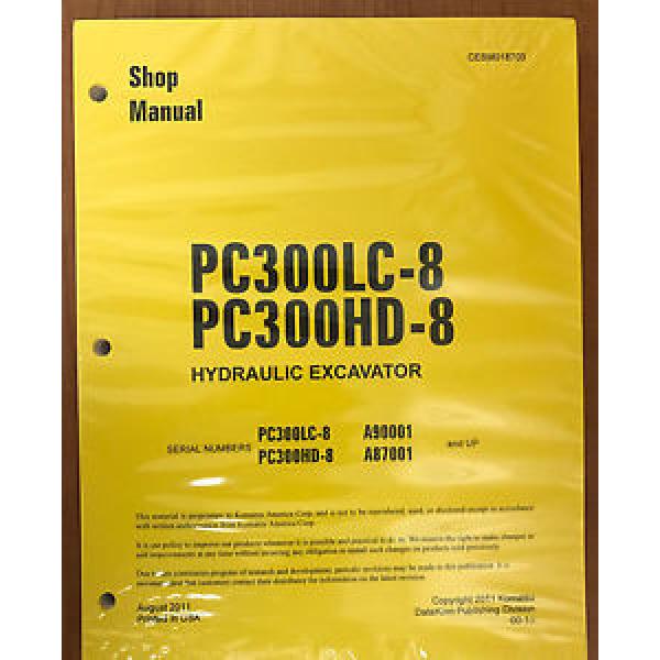 Komatsu Laos  PC300HD-8 PC300LC-8 Service Repair Printed Manual #1 image