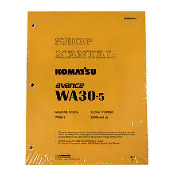 Komatsu Uruguay  WA30-5 Wheel Loader Service Repair Manual #1 image