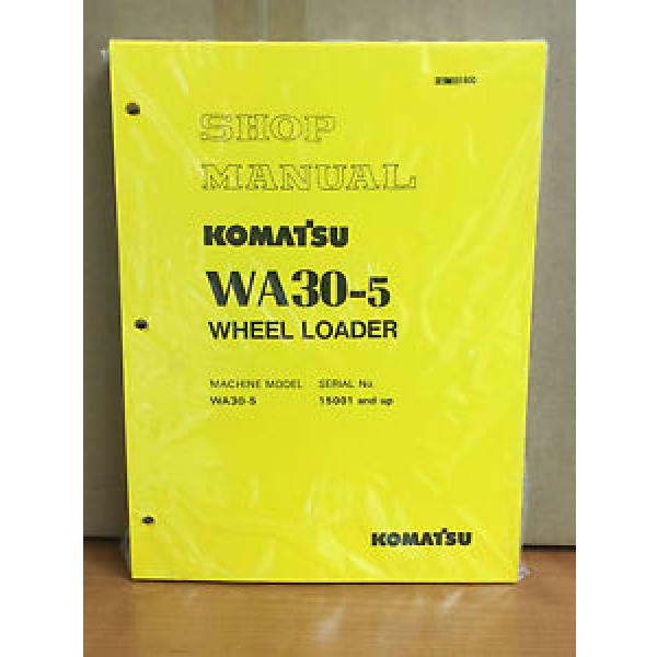 Komatsu France  WA30-5  Wheel Loader Shop Service Repair Manual #1 image