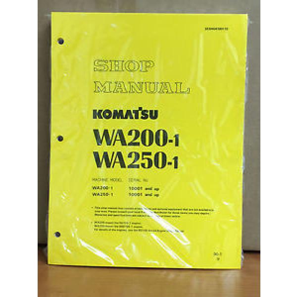 Komatsu Solomon Is  WA200-1, WA250-1 Wheel Loader Shop Service Repair Manual #1 image
