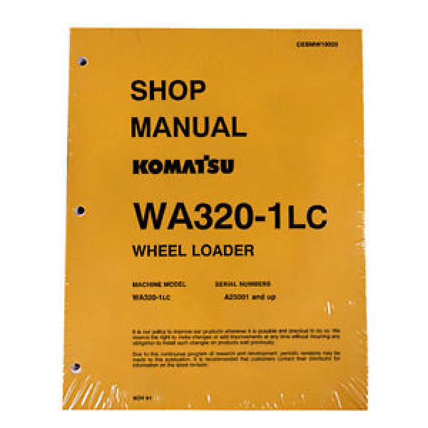Komatsu Barbuda  WA-320-1LC Wheel Loader Service Shop Manual #1 image