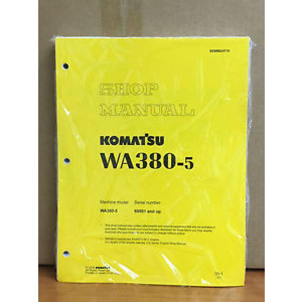 Komatsu Bulgaria  WA380-5 Wheel Loader Shop Service Repair Manual #1 image