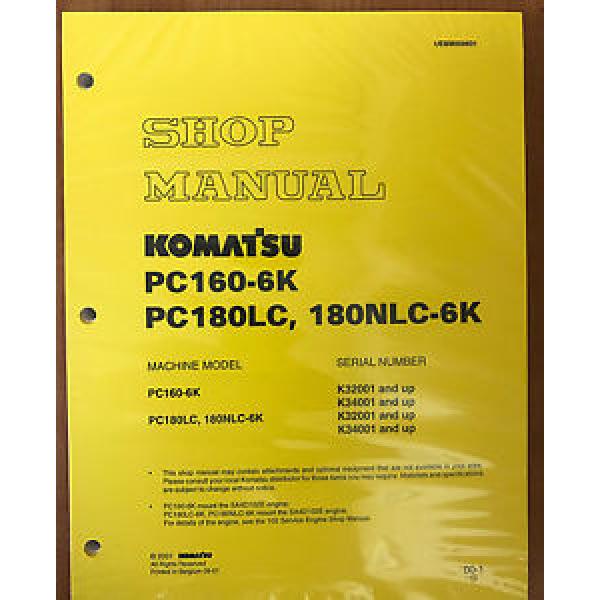 Komatsu Russia  Service PC160-6K, PC180LC-6K/NLC-6K Shop Manual #1 image