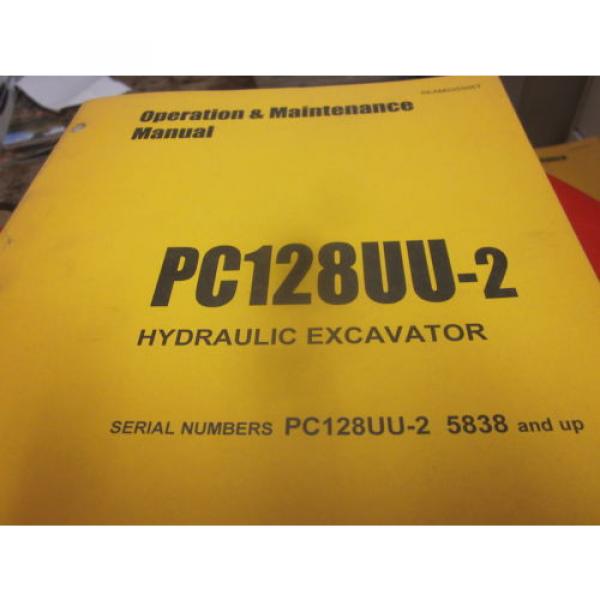 Komatsu Liechtenstein  PC128UU-2 Hydraulic Excavator Operation &amp; Maintenance Manual #1 image
