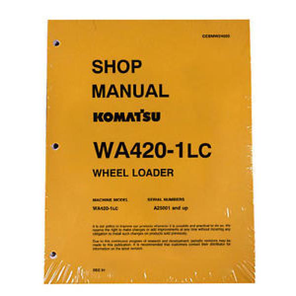 Komatsu Niger  WA420-1LC Wheel Loader Service Repair Manual #1 image