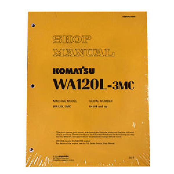 Komatsu Egypt  WA120-3MC Wheel Loader Service Repair Manual #2 #1 image