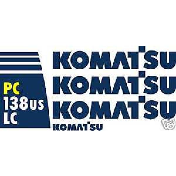 Komatsu Belarus  PC138USLC Excavator - Decal Graphics Kit #1 image
