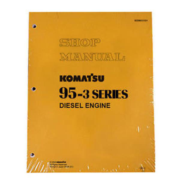 Komatsu Denmark  Service Diesel Engines 95-3 Series Shop Manual #1 image