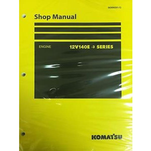 Komatsu Niger  12V140E-3 Series Engine Factory Shop Service Repair Manual #1 image