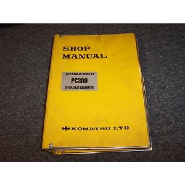 Komatsu Botswana  PC300 Hydraulic Excavator Workshop Shop Service Repair Manual Guide Book #1 image