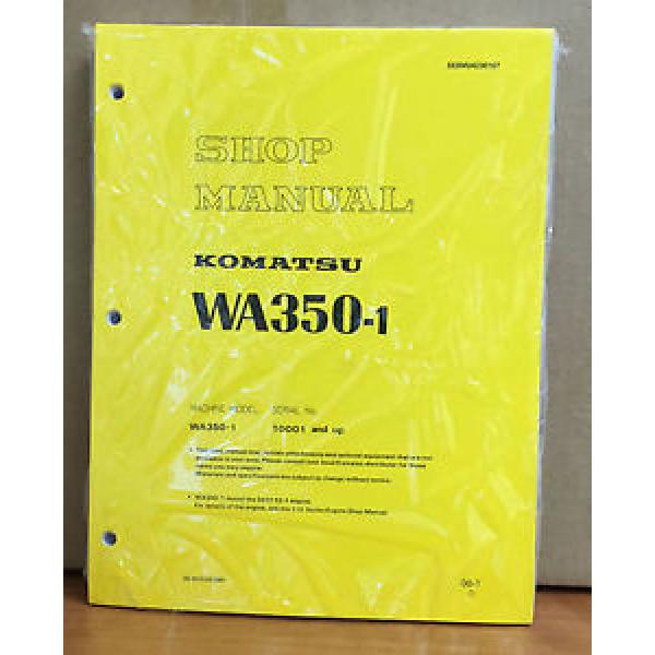 Komatsu Gibraltar  WA350-1 Wheel Loader Shop Service Repair Manual #1 image