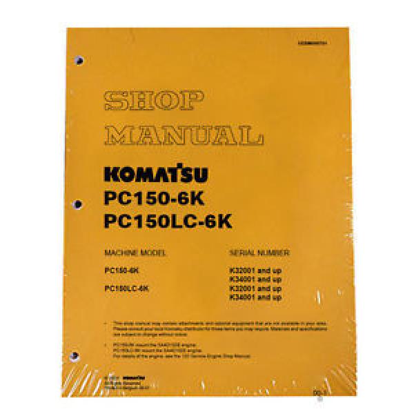 Komatsu Costa Rica  Service PC150-6K Shop Repair Manual NEW #1 image