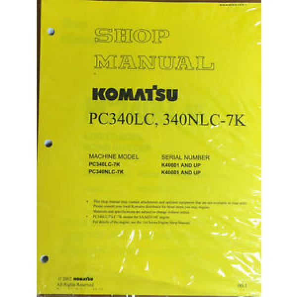 Komatsu Netheriands  PC340LC-7K, PC340NLC-7K Service Manual #1 image