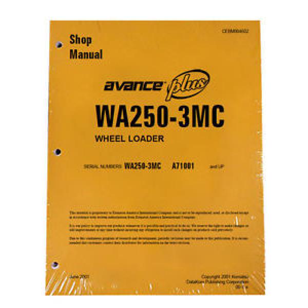 Komatsu Netheriands  WA250-3MC Wheel Loader Service Shop Manual #1 image