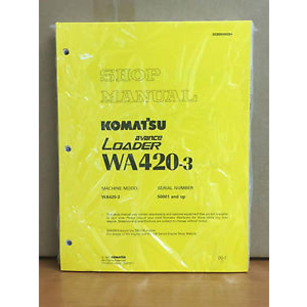 Komatsu Burma  WA420-3 Avance Wheel Loader Shop Service Repair Manual #1 image