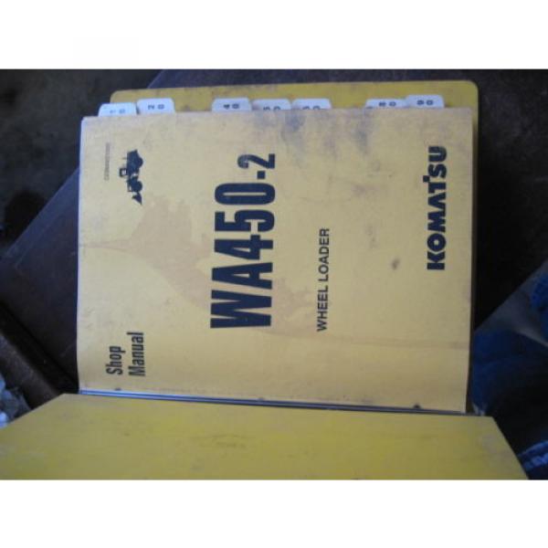 Komatsu Cuinea  OEM WA450-2 SHOP REPAIR SERVICE Manual Book #3 image