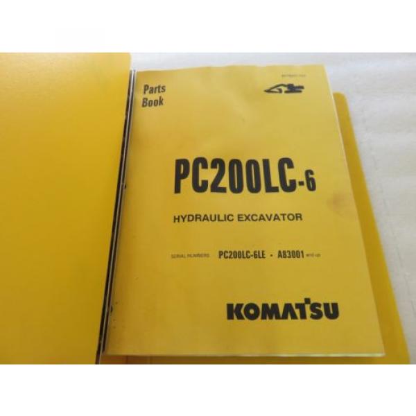 Komatsu Uruguay  - PC200LC-6 - Hydraulic Excavator Parts Manual BEPB001702 #4 image