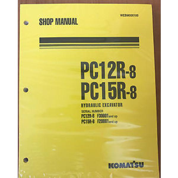 Komatsu Uruguay  Service PC12R-8, PC15R-8 Shop Manual NEW #1 image