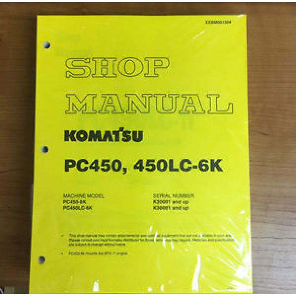Komatsu Ethiopia  PC450-6K, PC450LC-6K Service Repair Printed Manual #1 image