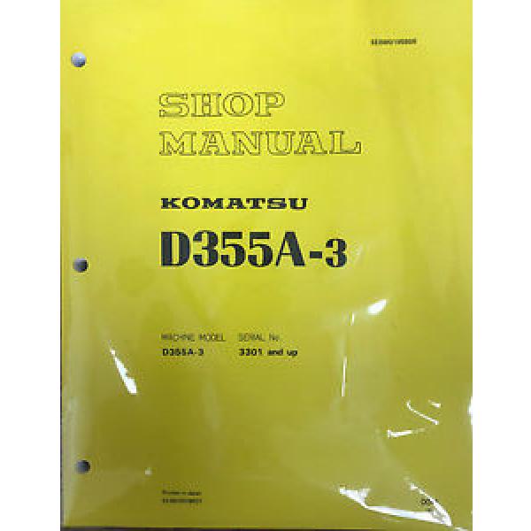 Komatsu Egypt  D355A-3 Shop, Repair, Service, Manual - Bulldozer - Crawler - Bull Dozer #1 image