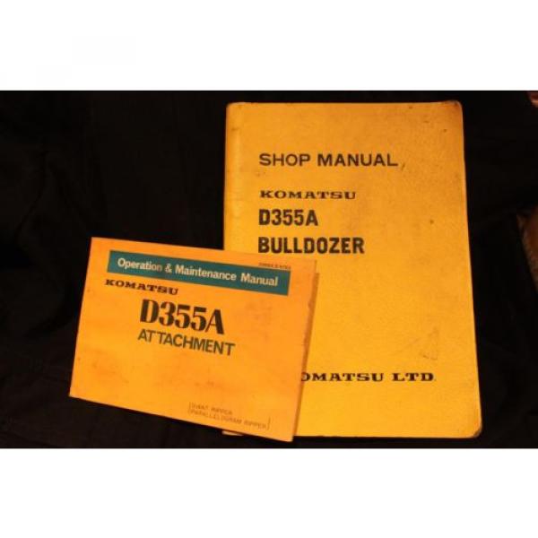 Komatsu Swaziland  attachment book shop Manual Catalog dozer crawler D355A #1 image