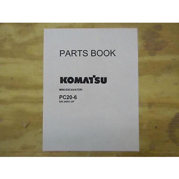 Komatsu Niger  PC20-6 mini excavator parts Manual #1 image