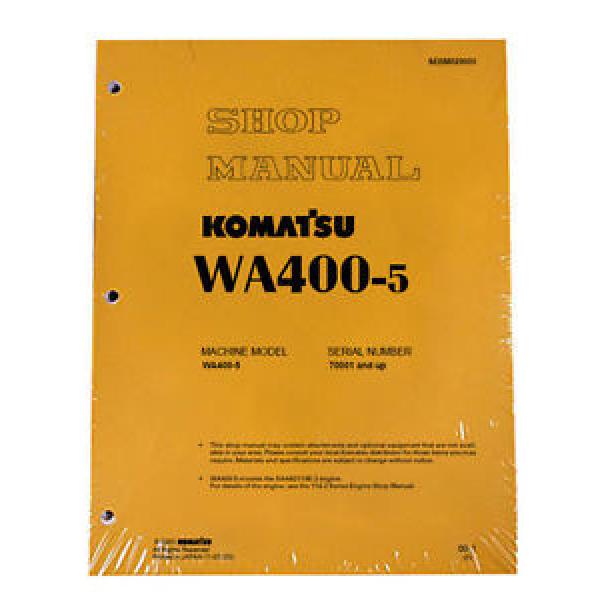 Komatsu Ethiopia  WA400-5 Wheel Loader Service Repair Manual #1 image