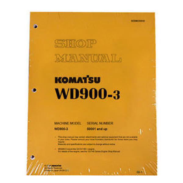 Komatsu Egypt  WD900-3 Series Wheel Dozer Service Shop Manual #1 image
