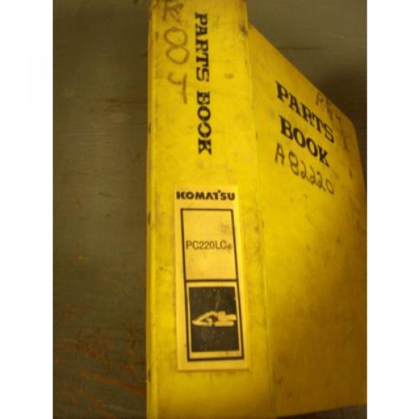 Komatsu Guinea  Parts Book PC220LC-6  Excavator #3 image