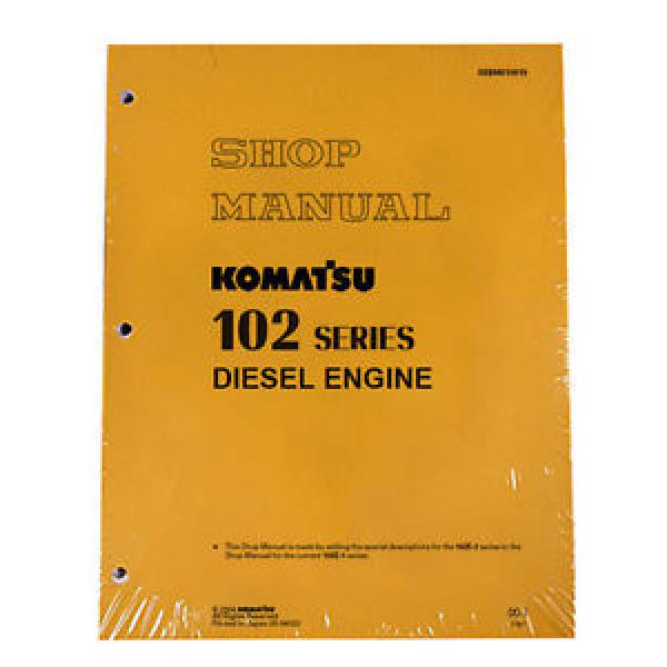 Komatsu Brazil  Engines 102-E Series Service Shop Manual #1 image