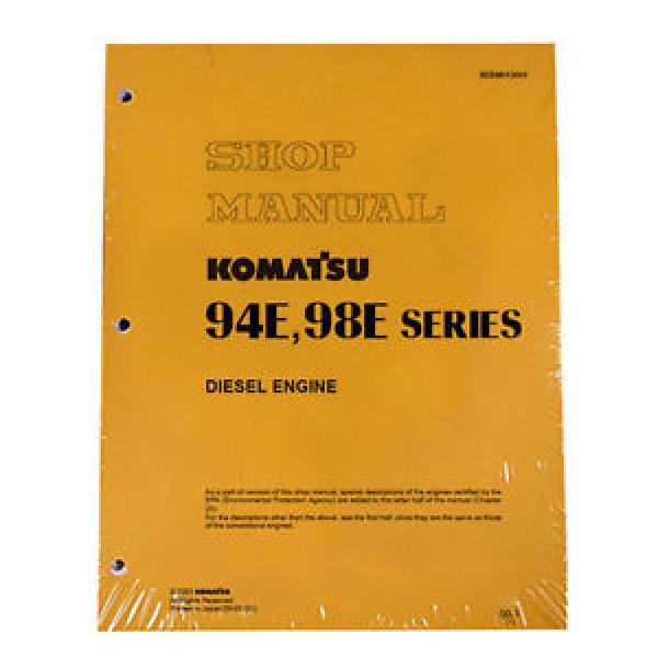 Komatsu Guinea  Service Diesel Engines 94E, 98E Shop Manual #1 image