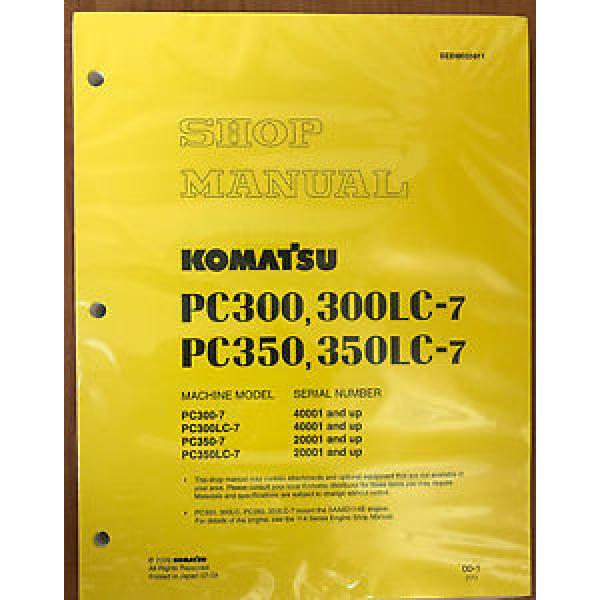 Komatsu Ecuador  Service PC300-7/PC300LC-7/PC350-7/LC-7 Manual #1 image