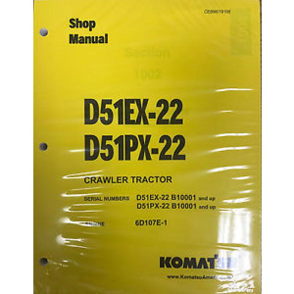 Komatsu Denmark  D51EX-22 D51PX-22 Dozer Service Repair Shop Manual #1 image