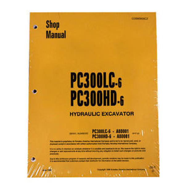 Komatsu United States of America  Service PC300HD-6, PC300LC-6 Excavator Manual #1 image
