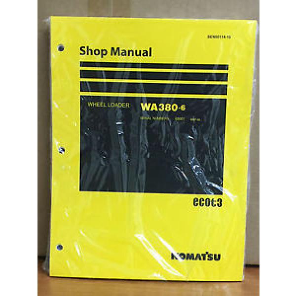 Komatsu Fiji  WA380-6 Wheel Loader Shop Service Repair Manual (H65001 &amp; up) #1 image
