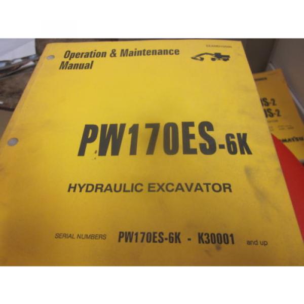 Komatsu Denmark  PW170ES-6K Hydraulic Excavator Operation &amp; Maintenance Manual #1 image
